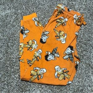 Mens size small dragonball Z orange drawstring pajama pants